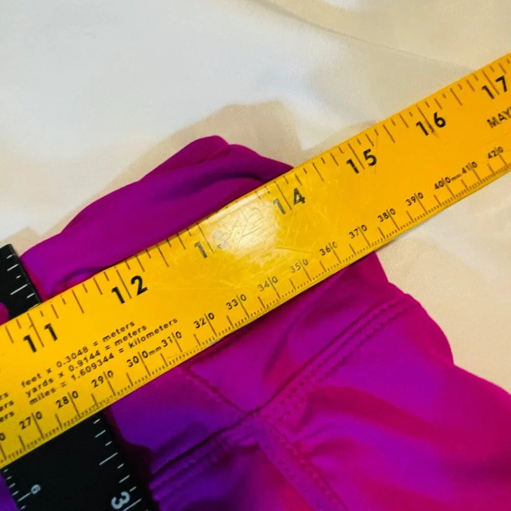 Hind Athletic Stretch Pink Purple Skort S/CH 4-6 Spandex Machine Washable - Picture 9 of 9